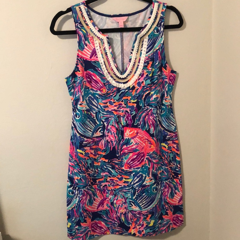 Lilly Pulitzer Cotton Stretch Shift Dress